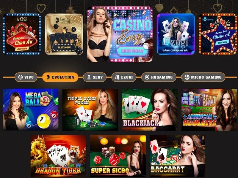 Live Casino hấp dẫn tại nhà cái Debet